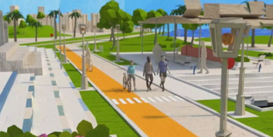 Νέο δίκτυο πεζοδρόμων και ποδηλατοδρόμων στη Λάρισα